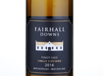 Fairhall Downs Single Vineyard Pinot Gris,2016