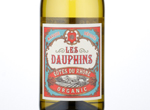 Les Dauphins Organic Cotes Du Rhone White,2017