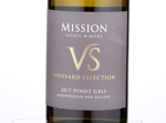 Mission Vineyard Selection Pinot Gris,2017