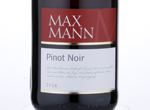 Max Mann Pfalz Pinot Noir Qualitätswein,2016