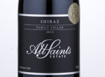All Saints Estate Family Cellar Shiraz,2013