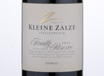 Kleine Zalze Family Reserve Shiraz,2013