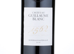 Château Guillaume Blanc 1562,2016