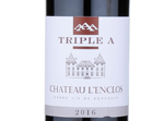 Château L'enclos Triple A,2016