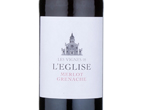 Les Vignes de l’Eglise Merlot Grenache,2017