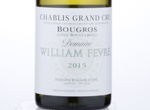 Chablis Grand Cru Bougros Côte de Bouguerots,2015