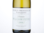 Chablis Premier Cru Vaillons Domaine,2016