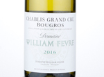 Chablis Grand Cru Bougros Domaine,2016