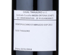 Duca Thaulero Montepulciano D'Abruzzo Riserva,2013
