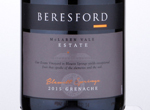 Beresford Estate Grenache,2015