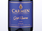 Carmen Gran Reserva Syrah,2016