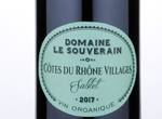 Côtes du Rhône Villages Sablet - Domaine du Souverain,2017