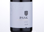 Pask Syrah,2016