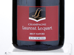 Champagne Laurent Lequart Blanc de Meunier brut nature,NV