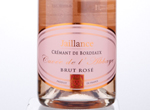 Crémant de Bordeaux Cuvée de l'Abbaye Brut Rosé,NV