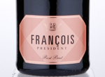Francois President Rosé Brut,2014