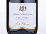 J de Villebois Pouilly-Fumé Marnes Kimméridgiennes,2015