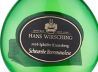 Iphöfer Kronsberg Scheurebe Beerenauslese,2016