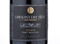 Lawson's Dry Hills Reserve Pinot Noir,2015