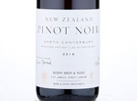 Berry Brothers & Rudd New Zealand Pinot Noir,2016