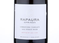Rapaura Springs Limestone Terrace Pinot Noir,2016