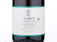 Babich Family Estates Organic Pinot Noir,2017