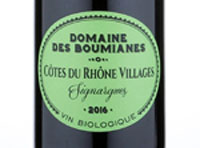 Domaine des Boumianes Côtes du Rhône Villages Signargues,2016