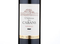 Château Des Cabans Cru Bourgeois,2016