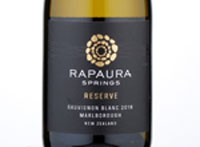 Rapaura Springs Reserve Marlborough Sauvignon Blanc,2018