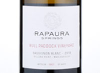 Rapaura Springs Bull Paddock Sauvignon Blanc,2018