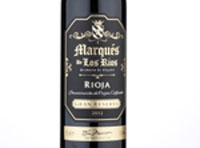 Morrisons The Best Marques de Los Rios Rioja Gran Reserva,2012
