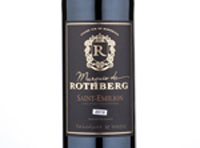 Saint Emilion Marquis De Rothberg,2018