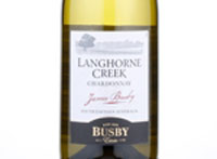 Busby Estate Langhorne Creek Chardonnay,2018