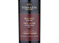 Terrazas de los Andes Single Vineyard Las Compuertas Malbec,2015