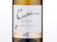 Cune Barrel Fermented Blanco,2018