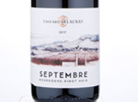 Bourgogne Pinot noir Septembre,2017