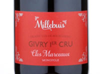 Givry 1er Cru Clos Marceaux Millebuis,2017