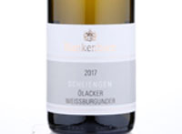 Schliengen Ölacker Weißburgunder Trocken Erste Lage,2017