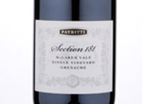 Patritti Section 181 Grenache,2017