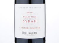 Bellingham The Bernard Series Basket Press Syrah,2016