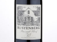 Rustenberg Stellenbosch Buzzard Kloof Syrah,2017