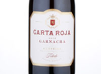 Carta Roja Garnacha Méntrida,2018
