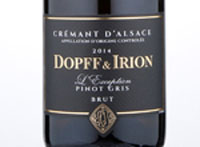 Crémant Brut L'Exception Pinot Gris,2014