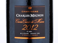 Champagne Charles Mignon Cuvée Comte de Marne Millésimé Brut Grand Cru,2012