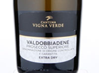 Valdobbiadene Prosecco Superiore Vino Spumante Extra Dry"Vigna Verde,NV