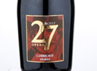 Lambrusco Amabile 27 Opere Emilia Rosso,NV