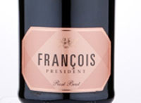 Francois President Rosé Brut,2015