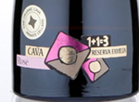 1+1=3 Reserva Familia Pinot Noir Rosé Organic,NV