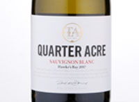 Quarter Acre Sauvignon Blanc,2017