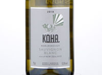 Koha 'Fantail' Sauvignon Blanc,2018